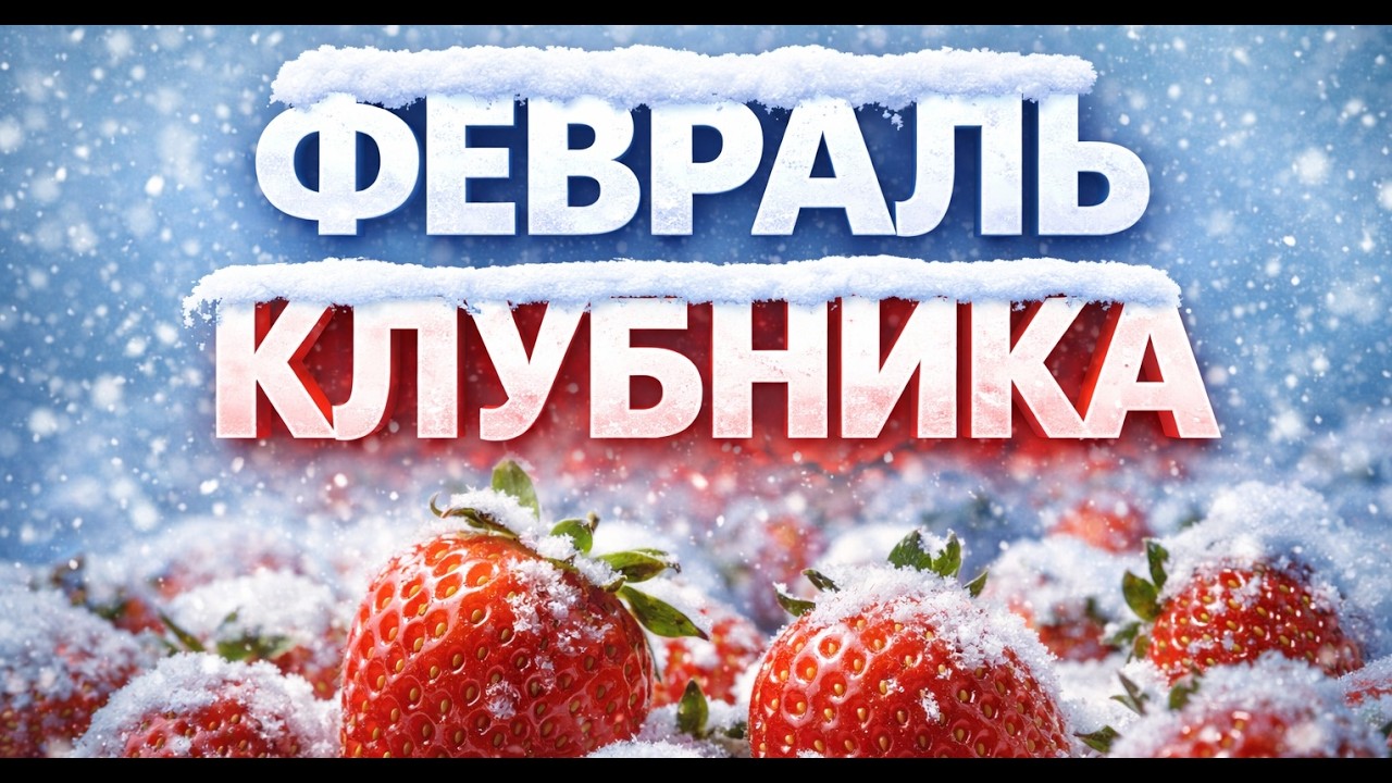 Первая клубника - тестируем прямо на грядке