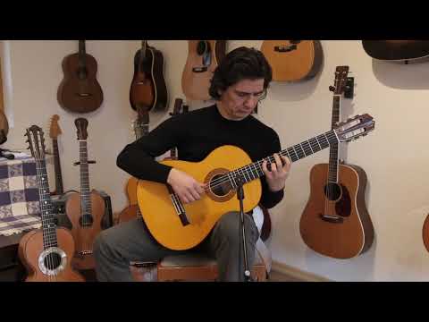 Jose Luis Marin/Domingo Garcia Cabellos 2003 handmade classical guitar - traditional Spanish guitar - great sound - video! image 13