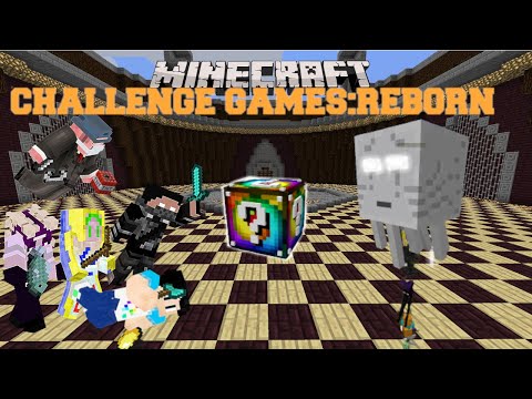Minecraft: MOB STACK CHALLENGE GAMES REBORN - LUCKY BLOCK -MODDED MINECRAFT #Minecraft