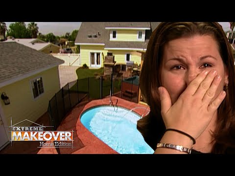 Stranger who Saved a Child's life gets a New Home | Extreme Makeover: Home Edition