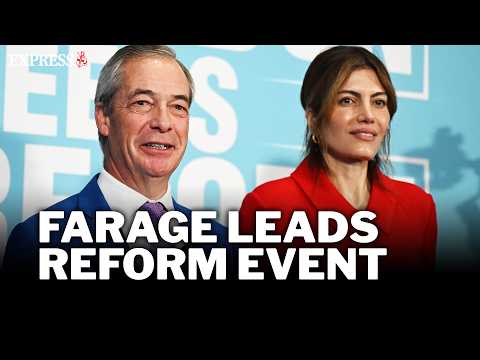 Nigel Farage and Laila Cunningham to make announcement at Reform UK event