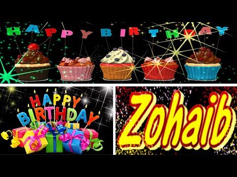 Zohaib Happy Birthday Song With Name || Zohaib Happy Birthday Song || Wishes Greetings || Status
