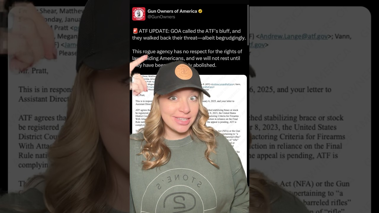 UPDATE: ATF Finally Responded… But They Did NOT Like It #shortsvideo #2ndamendment #shorts