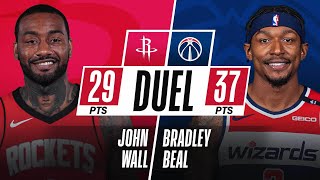 Bradley Beal - Washington Wizards - John Wall - Houston Rockets