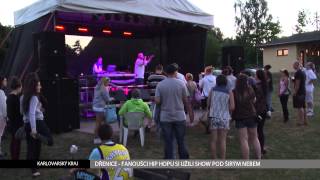 Cheb/Dřenice: Fanoušci hip hopu si užili show pod širým nebem (TV Západ)