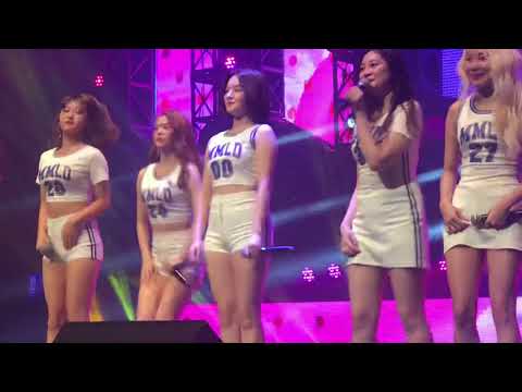 Momoland does an encore of “Boom Boom!” at The Theatre Solaire