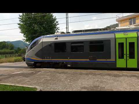 Treni alla stazione di Valle di Mercato San Severino - Rota