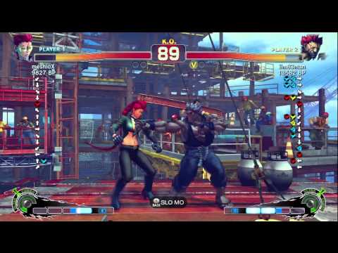 iim83man [Akuma] vs meshioX [Viper] SSF4 Japanese Online Ranked Matches - TRUE-HD