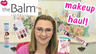 theBALM cosmetics HAUL - NEW PRODUCTS