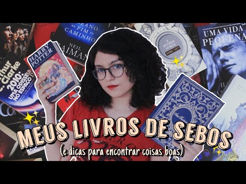 MEUS LIVROS DE SEBOS E DICAS PARA ENCONTRAR COISAS BOAS E BARATAS