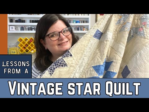 This Vintage STAR QUILT Is Guaranteed To Break Your Heart!
