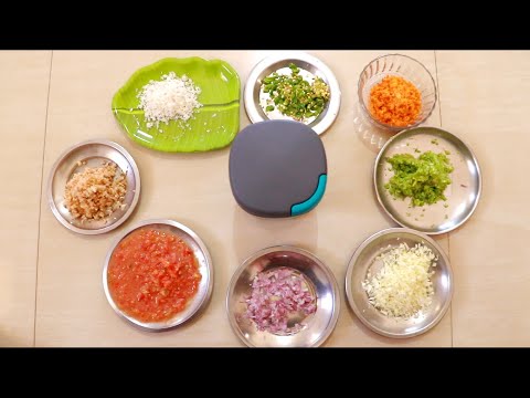 Ganesh Master Chopper With 5 Stainless Steel Blades, Xl Large Jumbo Chopper (900 Ml) 8107