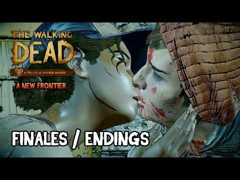 The Walking Dead A New Frontier - Episode 5 Todos los Finales | Bueno, Malo, Muertes | All Endings
