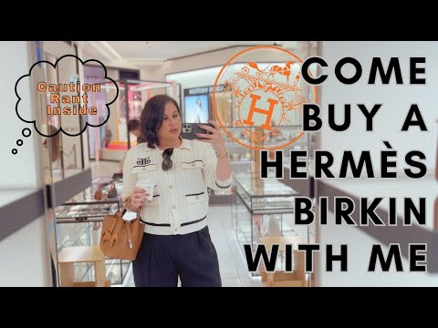 COME BUY A HERMÈS BIRKIN WITH ME!! VLOG | Jerusha Couture