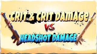 *PERKS*  Critical Damage vs Headshot Damage | Ol&#39; Betsy And Ralphie&#39;s Revenge | Fortnite