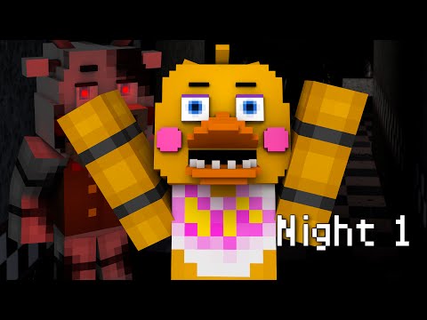 MINE Nights at Freddy's 2 - FACTORY | Night 1 | FNAF Minecraft Roleplay