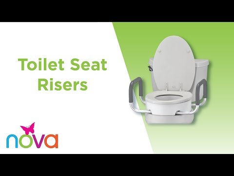 Toilet Seat Risers 8341-R, 8342-R, 8343-R, 8344-R, 8345-R, 8346-R
