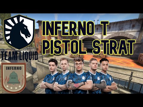 Team Liquid Inferno A Bombsite T Pistol Strat vs ENCE (CS:GO Strategy Breakdown)
