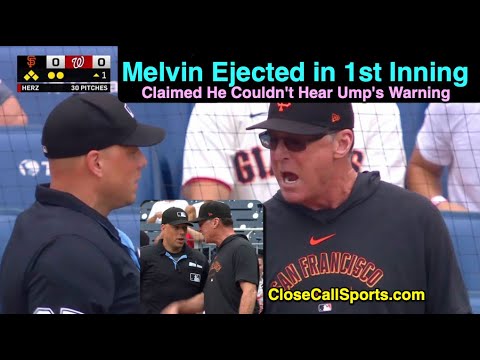 E142 - Bob Melvin Ejected in 1st Inning After Claiming He Couldn't Hear Stu Scheurwater's Warning