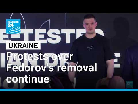 Ukraine: Protests over Fedorov's removal continue for a second day