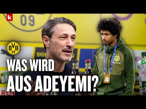 Video Thumbnail: Kovac vor BVB-Debüt: Adeyemi "muss es einfach halten" | Borussia Dortmund - VfB Stuttgart