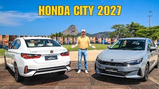 Honda City 2027 - tudo o que mudou na linha 2027