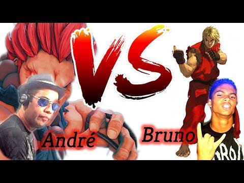 André (Akuma) V.S Bruno(Ken) CBx League - #01 - Street Fighter Ultra IV  13ª Luta