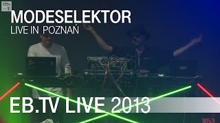 Modeselektor live in Poznań (2013)