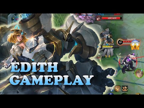 HOW TO PLAY EDITH? | EDITH GAMEPLAY | EDITH BEST BUILD | EDITH GUIDE | MLBB