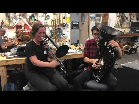 Adelaide Symphony Orchestra low brass test ZO Next Generation plastic instruments