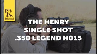 The Henry Single Shot .350 Legend H015