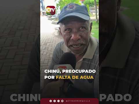 CHINÚ, PREOCUPADO POR FALTA DE AGUA
