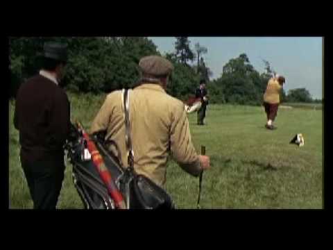 Goldfinger and Bond Golfing at Stoke Poges