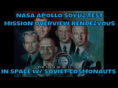 NASA APOLLO SOYUZ TEST MISSION OVERVIEW   RENDEZVOUS IN SPACE w/ SOVIET COSMONAUTS 55614