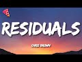 Chris Brown - Residuals (Lyrics)