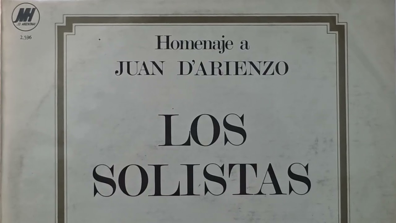 Pianistango- Los solistas de Juan D'arienzo. 