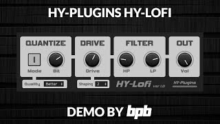 Video thumbnail for HY-Lofi FREE Distortion VST Plugin DEMO by Bedroom Producers Blog
