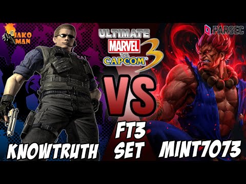 UMVC3 Parsec Mods FT3 Set - KnowTruth VS Mint7073 (STARS Wesker & DMC5 Vergil)