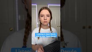 Listening to Jason Derulo until he says “Jason Derulo”