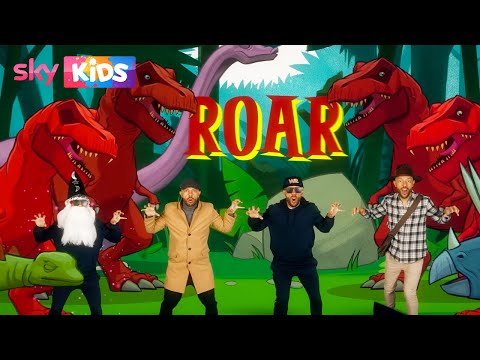 MC Grammar | DINOSAURS | Wonder Raps | SONG | sky kids