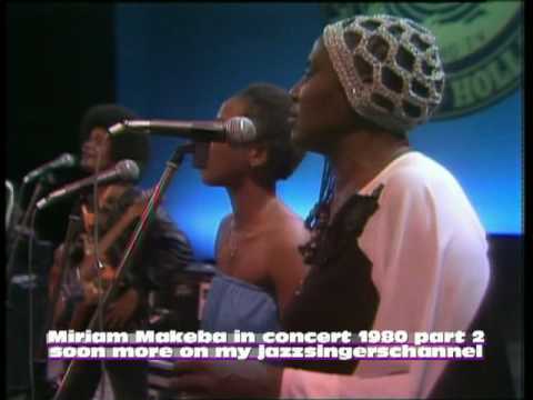 Miriam Makeba in concert 1980 part 2 ( solo Bongi Makeba )