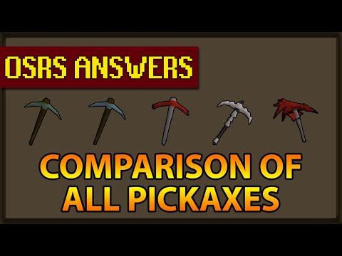 OSRS Answers | What's the difference between Pickaxes?