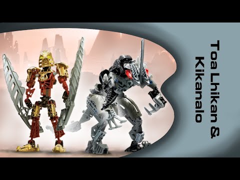 Lets Brick Bionicle - 8811 LHIKAN & KIKANALO