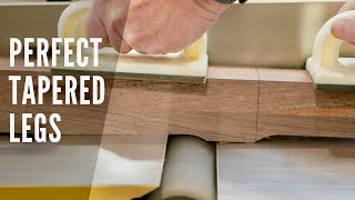 How To Taper Legs on a Jointer