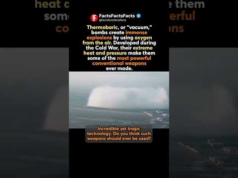 💥💔 The Devastating Science of Thermobaric “Vacuum” Bombs