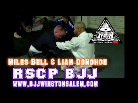 Miles Bell & Liam Donohoe Rolling BJJ at RSCP BJJ