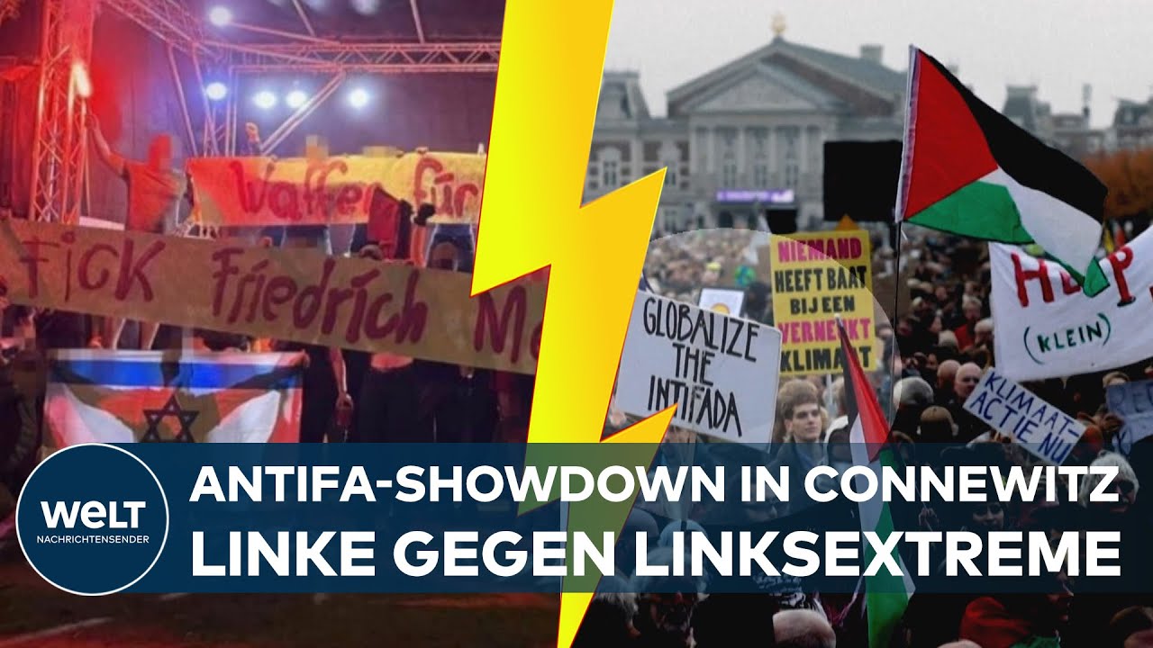 LEIPZIG: Showdown in Connewitz – Propalästinensische Migrantifa trifft auf proisraelische Antifa