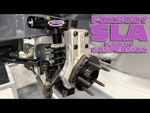 Detroit Speed Explains Their New Foxbody SLA Front Suspension Kit | PRI Show 2024