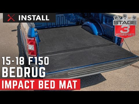 2015-2018 F150 BedRug Impact BedMat Install