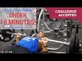 Steve Cook's Bench Press Your Bodyweight CHALLENGE ACCEPTED!